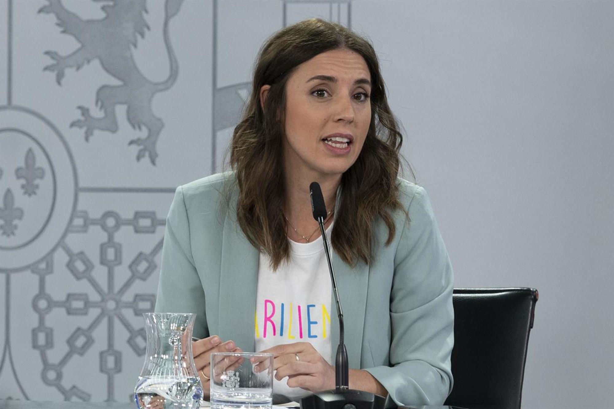 Consejo Ministros Irene Montero
